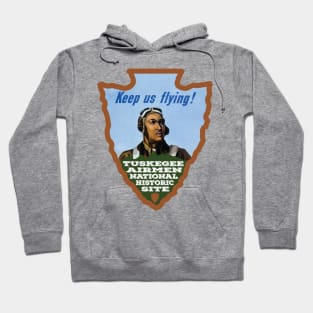 Tuskegee Airmen National Historic Site arrowhead Hoodie